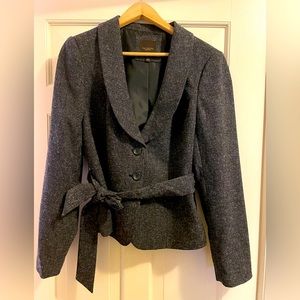 The Limited Shawl Collar 2-Button Belted Blazer